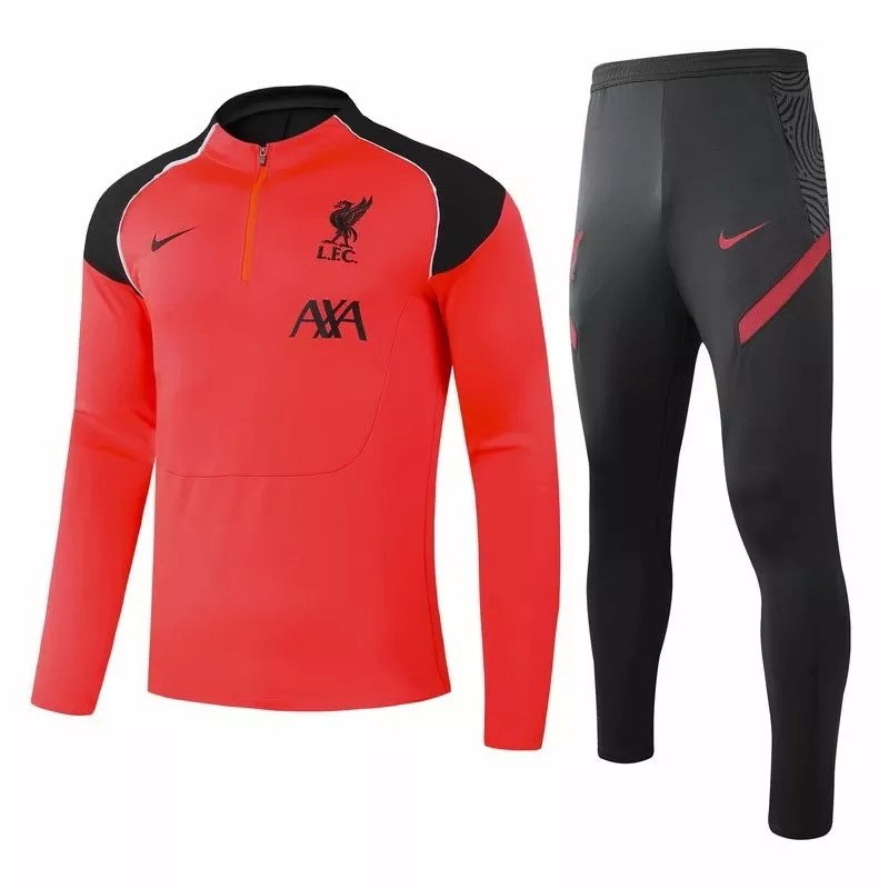 Chandal Liverpool 2021 2022 Rojo Gris